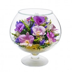 "NaturalFlowers" Арт: GJO цветы в стекле