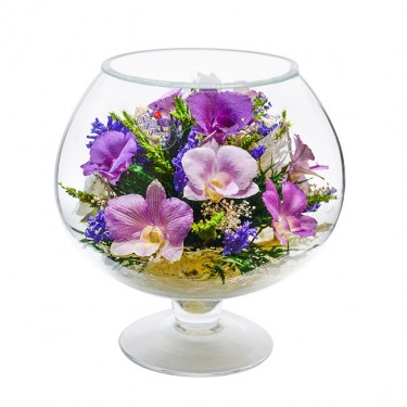 "NaturalFlowers" Арт: GJO цветы в стекле
