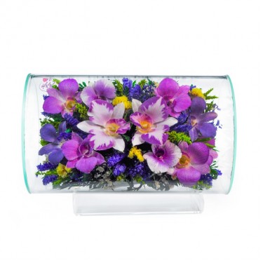 "NaturalFlowers" Арт: TLO1 цветы в стекле